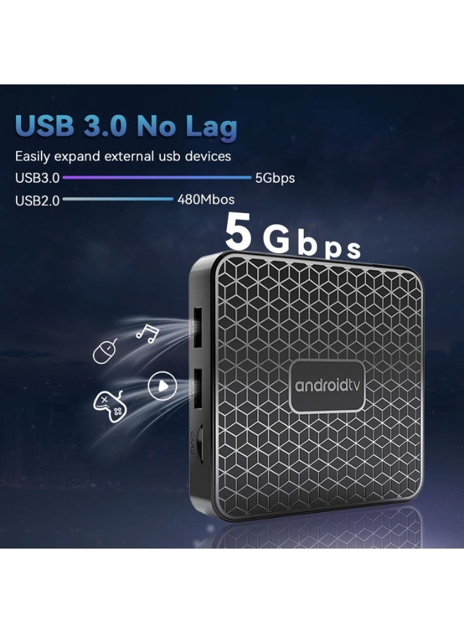 MORTAL 3rd Gen T1 Mini Android TV Box 2GB RAM 16GB Storage 8K Ultra HD Streaming Device with Voice Control, WiFi & Bluetooth Connectivity - Image 5